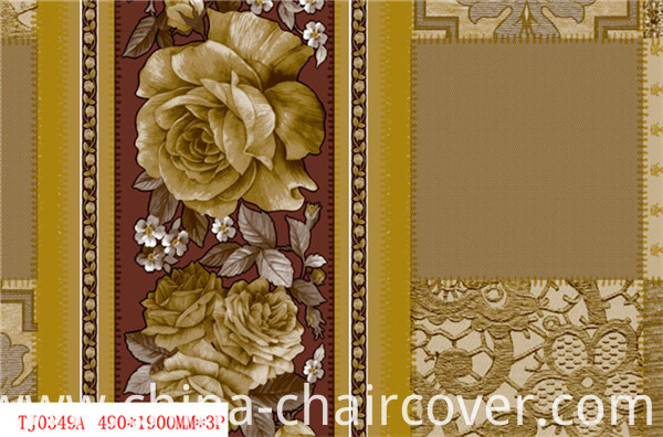 New Design Cheap PVC Colorful Printed Pattern Tablecloth with Nonwoven Backing